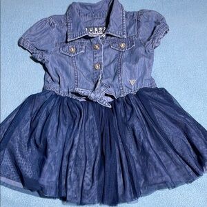 Guess Los Angeles size 3T dark blue dress
